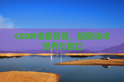 CSDN博客预览，探索技术世界的窗口